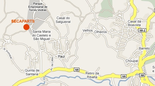 Mapa de localização